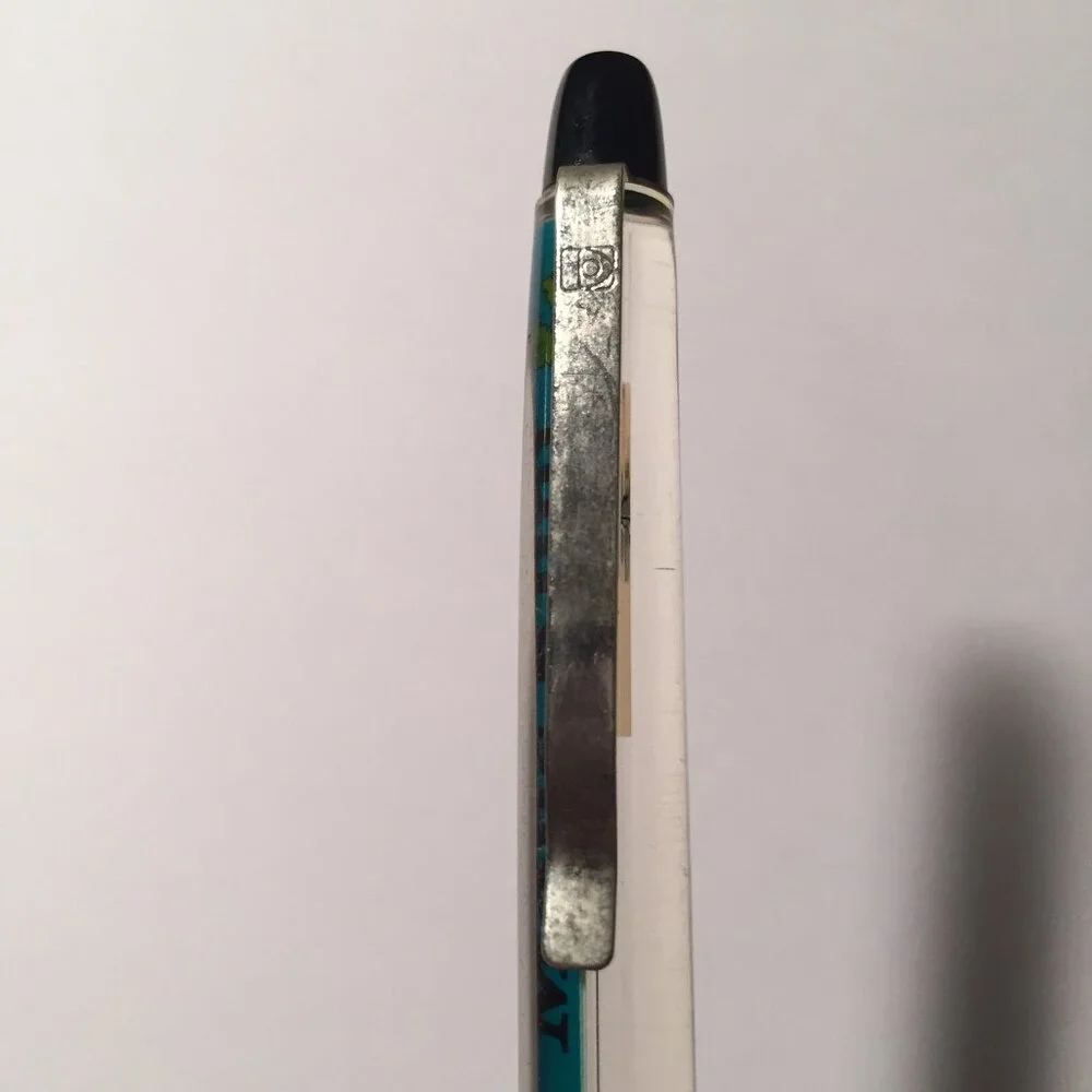 Mons Klint Denmark Floaty Pen Souvenir Promo Cliffs Beach Ocean Shoreline Nature